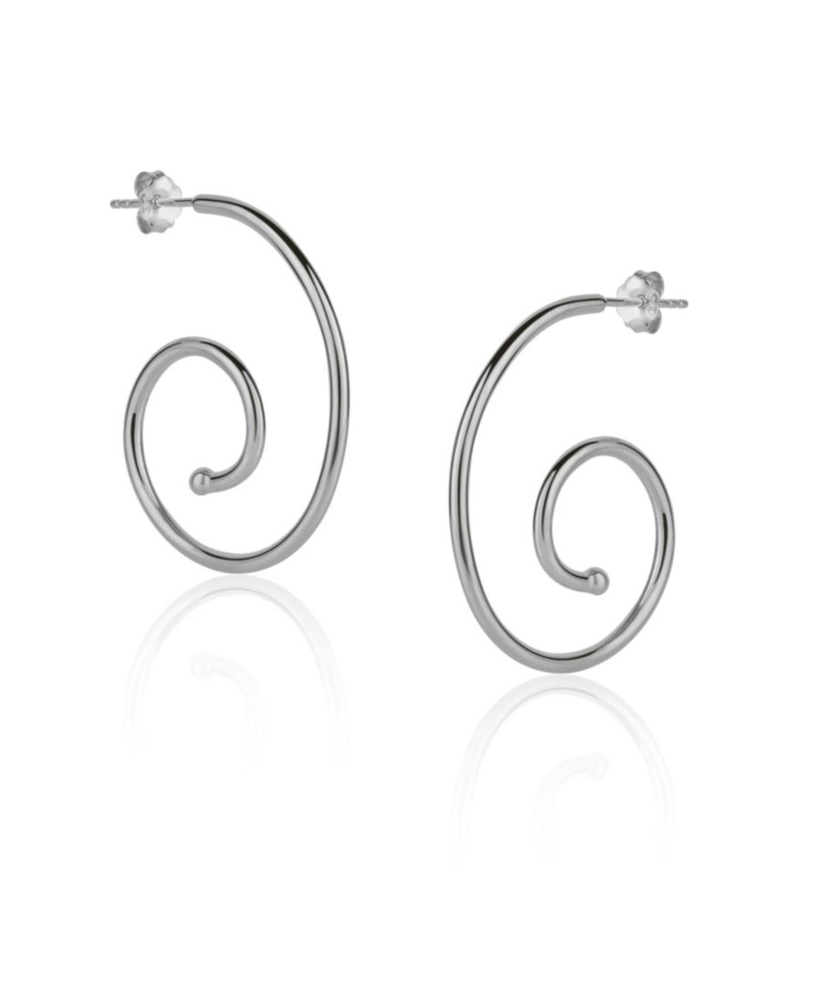 Серьги-гвоздики в виде спирали из стерлингового серебра Spero London, Silver
Серьги-гвоздики в виде спирали из стерлингового серебра Spero London, Silver