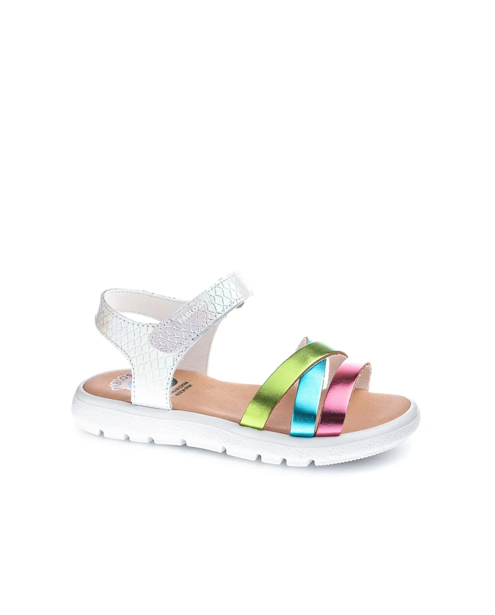 Детские кожаные сандалии на липучке Pablosky, многоцветный
Детские кожаные сандалии на липучке Pablosky, многоцветный