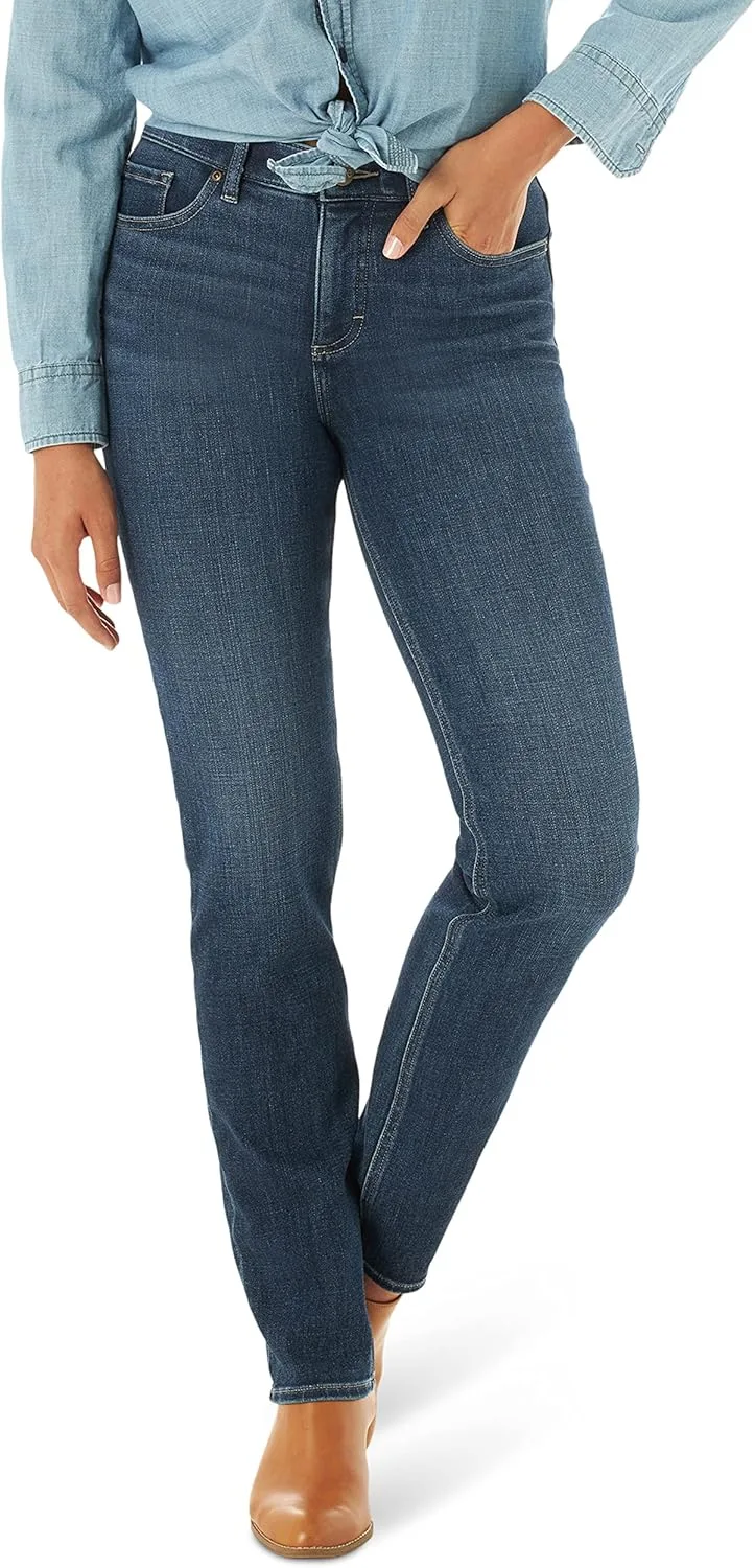 Lee Женские джинсы Plus Size Ultra Lux Mid-Rise Slim Fit Straight Leg
Lee Женские джинсы Plus Size Ultra Lux Mid-Rise Slim Fit Straight Leg