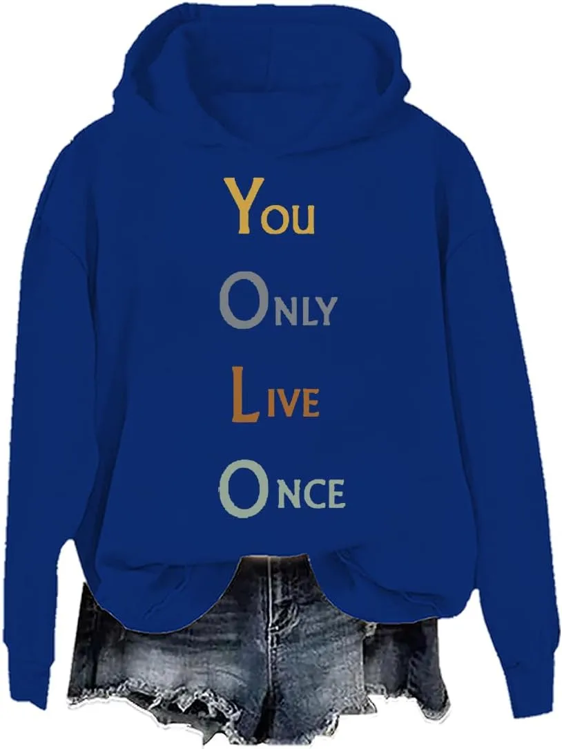 Толстовка You Only Live Once
Толстовка You Only Live Once