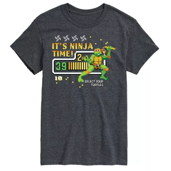 Мужская футболка с принтом Майки из сериала «Черепашки-ниндзя» Nickelodeon, серый
Мужская футболка с принтом Майки из сериала «Черепашки-ниндзя» Nickelodeon, серый
