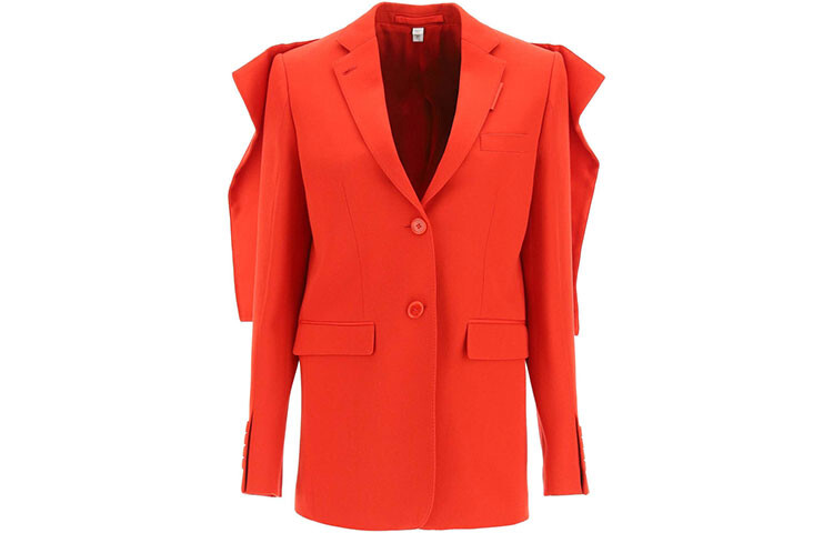 Пиджак женский Burberry костюмный, красный 
Пиджак женский Burberry костюмный, красный