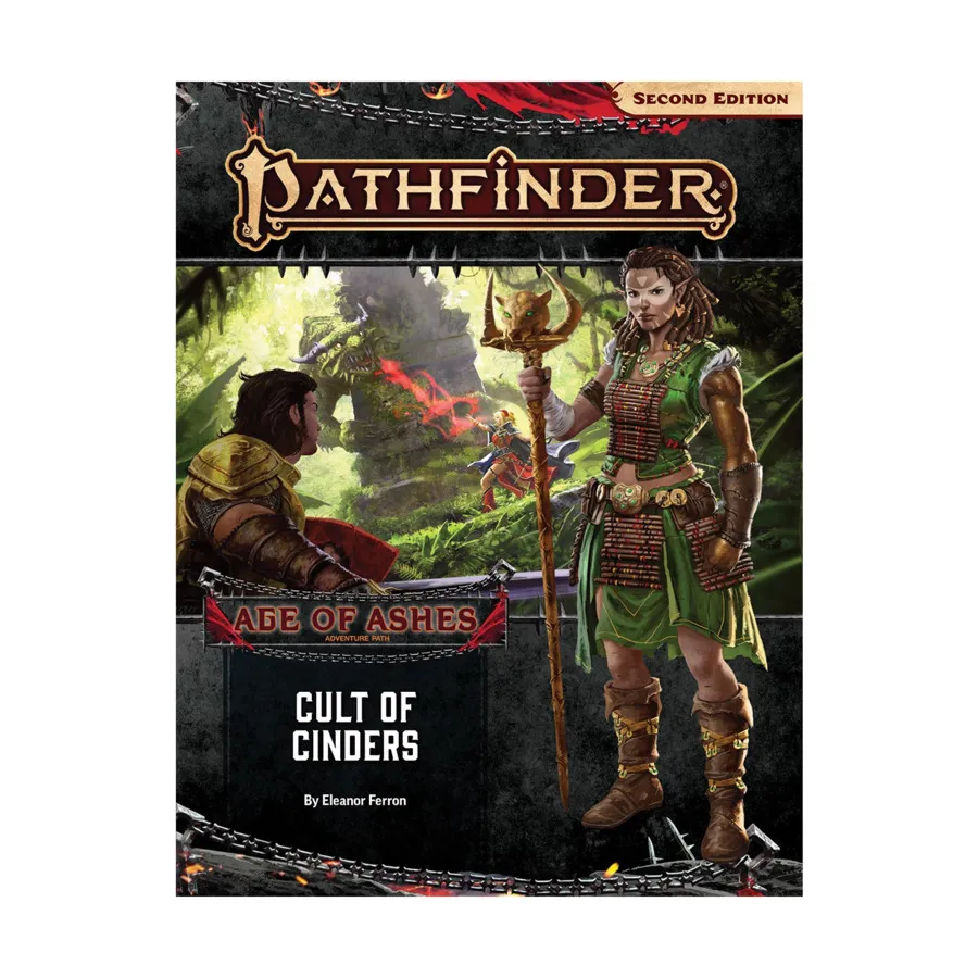 #146 "Age of Ashes #2 - Cult of Cinders", Pathfinder Roleplaying Game (2nd Edition) - Adventure Path #145 - #174, мягкая обложка
#146 "Age of Ashes #2 - Cult of Cinders", Pathfinder Roleplaying Game (2nd Edition) - Adventure Path #145 - #174, мягкая обложка