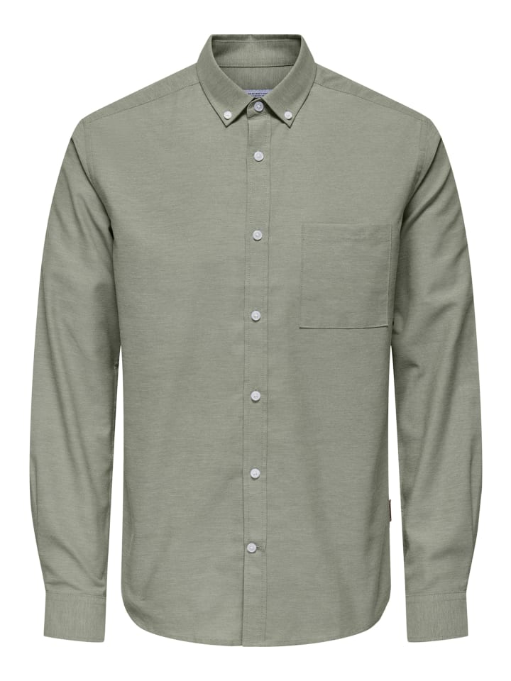 Рубашка Only&Sons, зеленый
Рубашка Only&Sons, зеленый