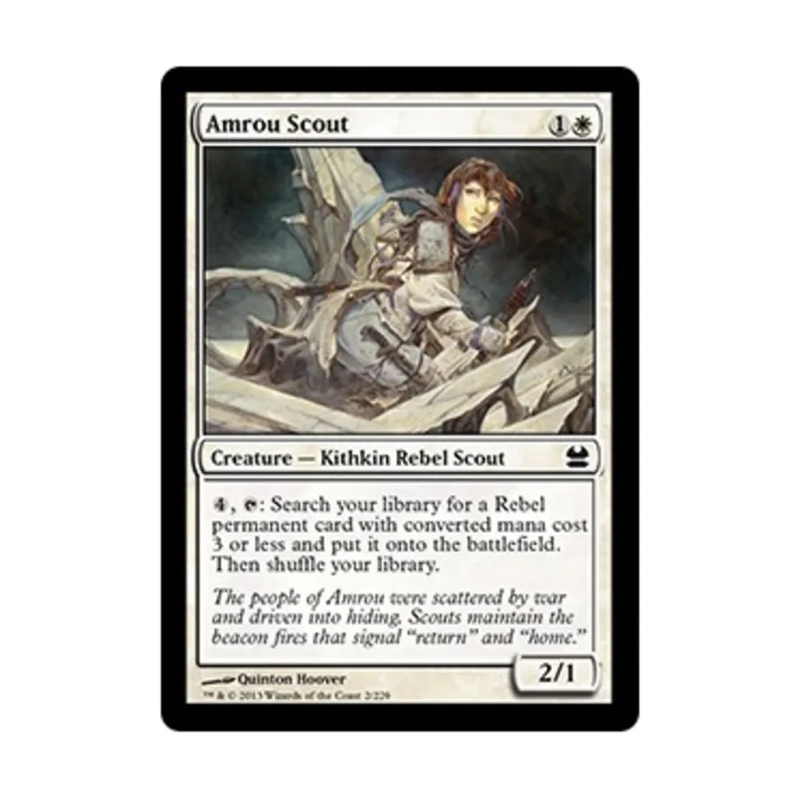 CCG Амру Скаут (К), MTG - Modern Masters 2013
CCG Амру Скаут (К), MTG - Modern Masters 2013