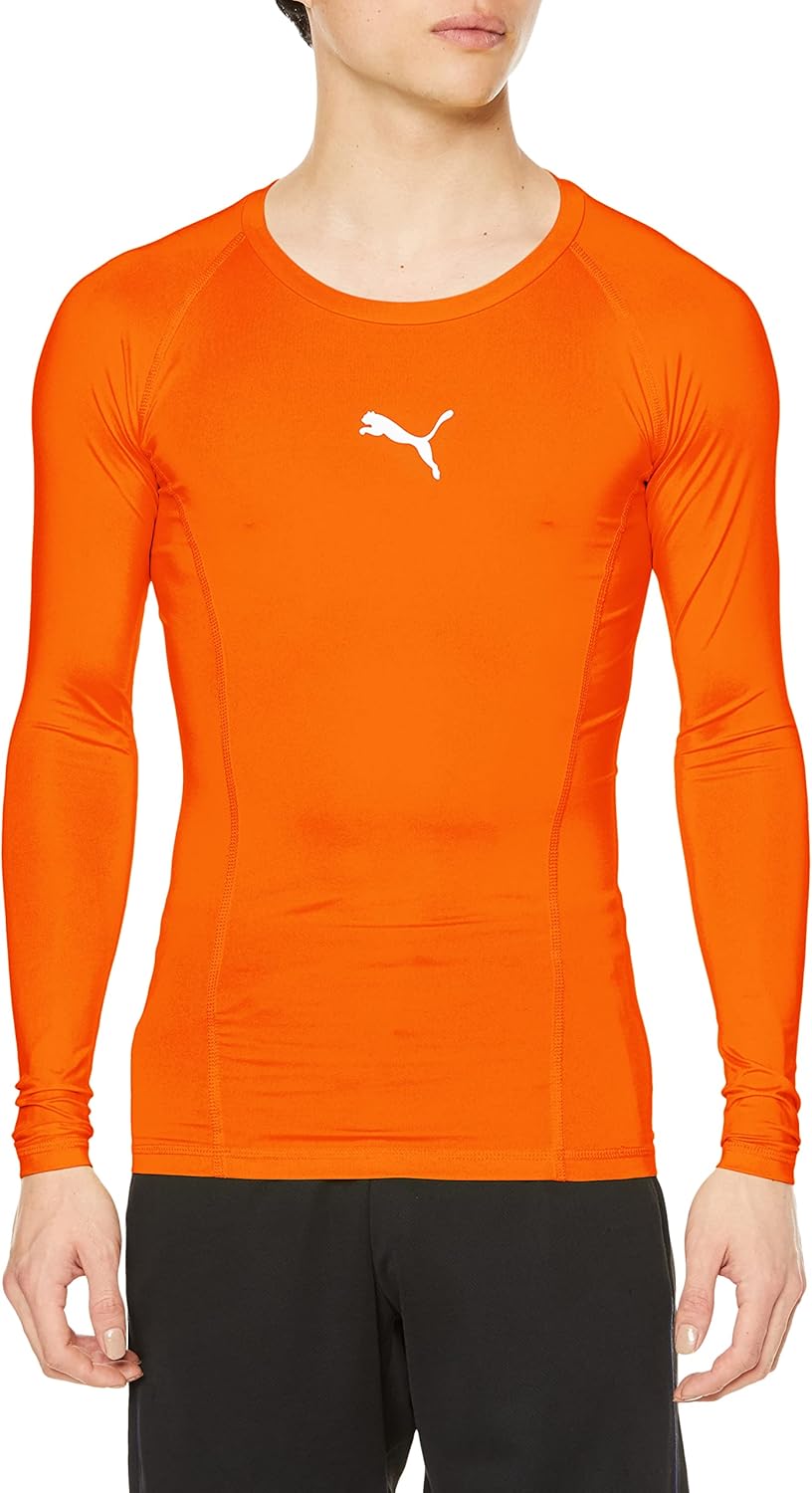 Мужская футболка PUMA LIGA BASELAYER с круглым вырезом и длинными рукавами (658223) - влагоотводящий, быстросохнущий компрессионный внутренний слой для футбола
Мужская футболка PUMA LIGA BASELAYER с круглым вырезом и длинными рукавами (658223) - влагоотводящий, быстросохнущий компрессионный внутренний слой для футбола