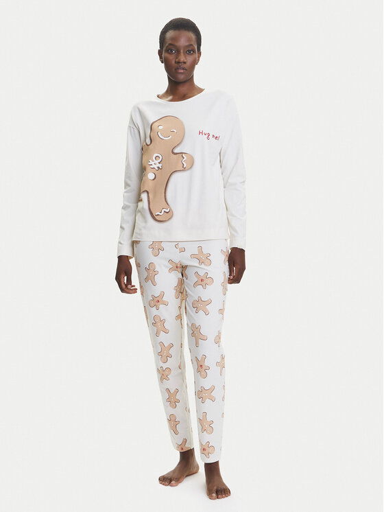 Пижама обычного кроя 3DKE3P03K United Colors Of Benetton, бежевый
Пижама обычного кроя 3DKE3P03K United Colors Of Benetton, бежевый