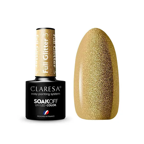Лак для ногтей Esmalte Full Glitter Claresa, 3
Лак для ногтей Esmalte Full Glitter Claresa, 3