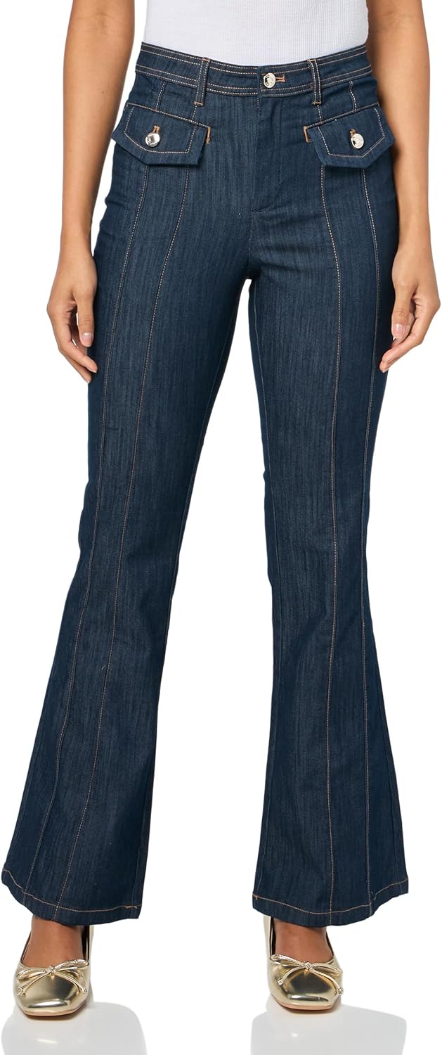 Женские джинсы-клеш Tommy Hilfiger, Navy
Женские джинсы-клеш Tommy Hilfiger, Navy