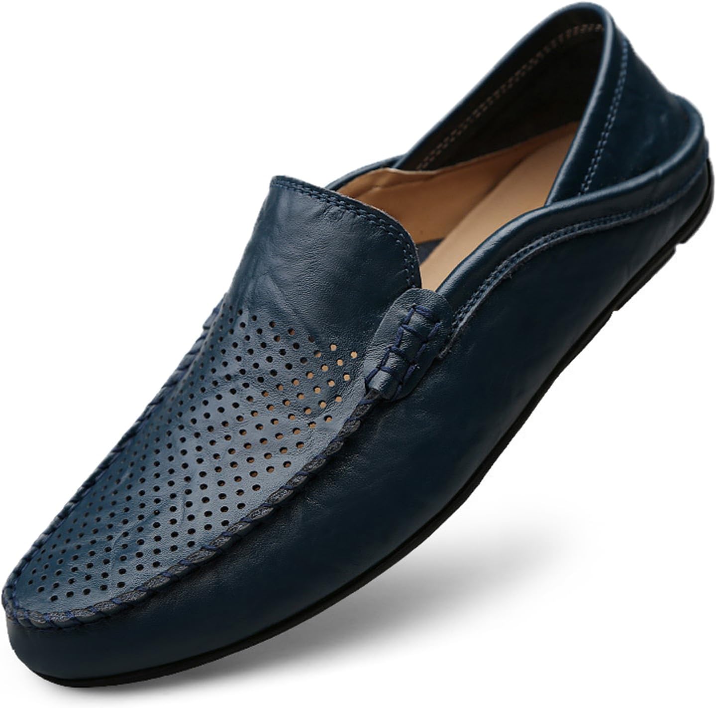 Мужские кожаные повседневные лоферы Hollow On с плоской подошвой, легкие, дышащие, удобные мокасины-кроссовки для отдыха, спорта, путешествий и вождения Crepuscute, синий
Мужские кожаные повседневные лоферы Hollow On с плоской подошвой, легкие, дышащие, удобные мокасины-кроссовки для отдыха, спорта, путешествий и вождения Crepuscute, синий