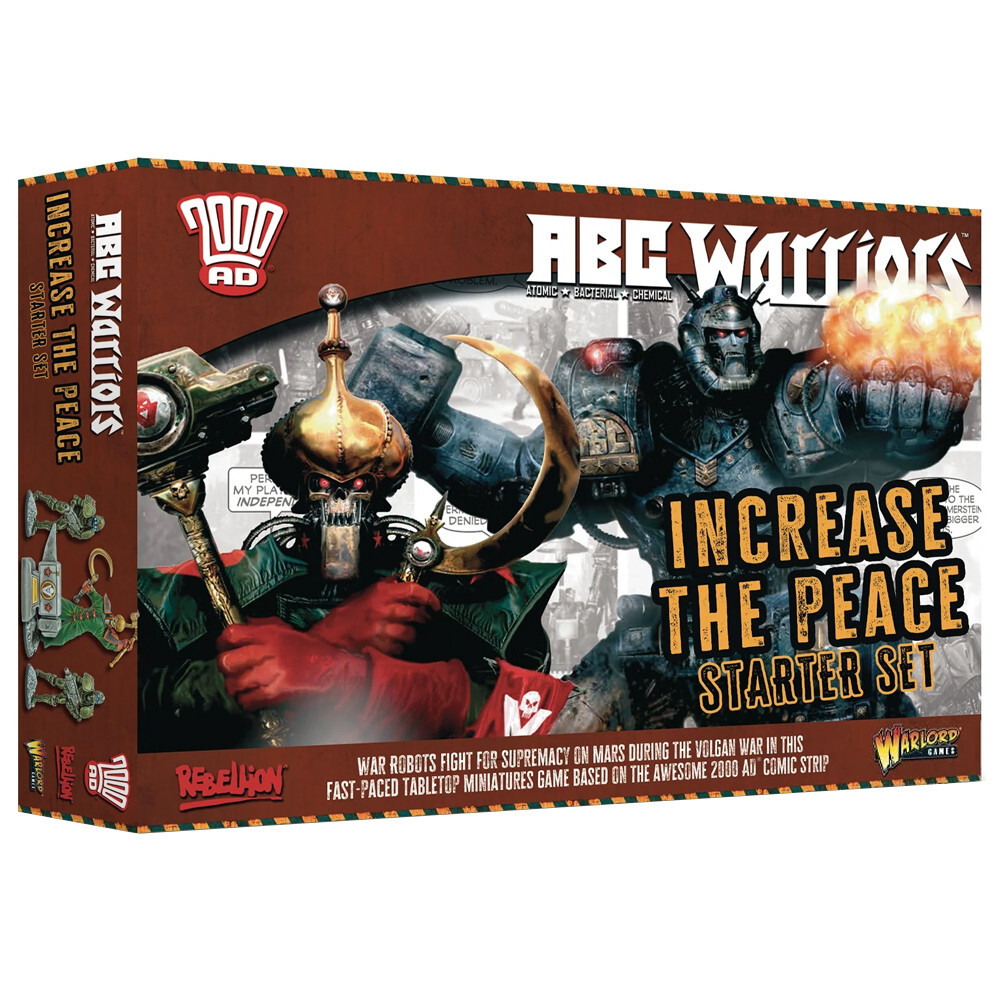 Миниатюра Warlord Games ABC Warriors: Increase the Peace Starter Game
Миниатюра Warlord Games ABC Warriors: Increase the Peace Starter Game