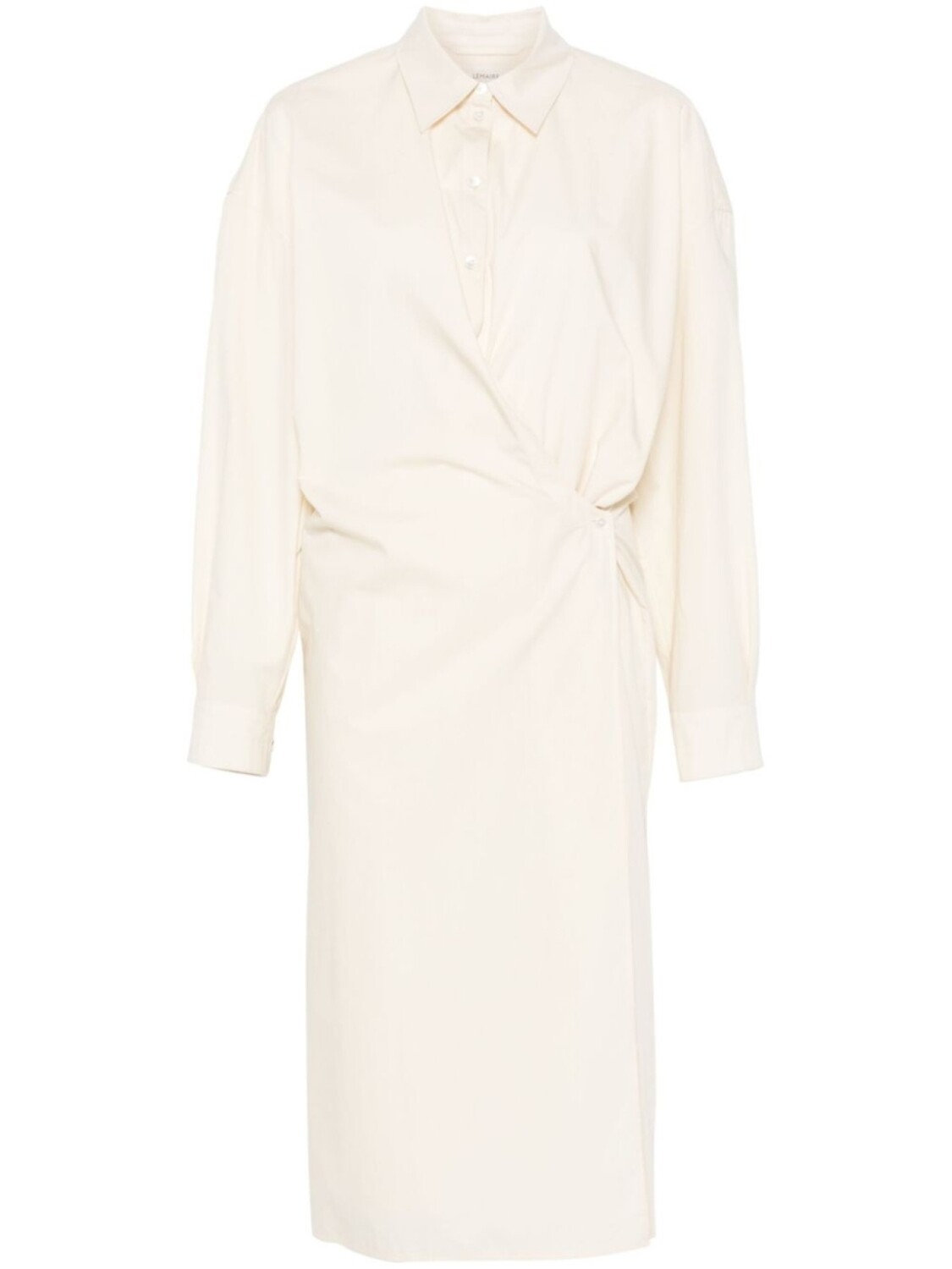 LEMAIRE драпированное платье миди, нейтральный
LEMAIRE драпированное платье миди, нейтральный