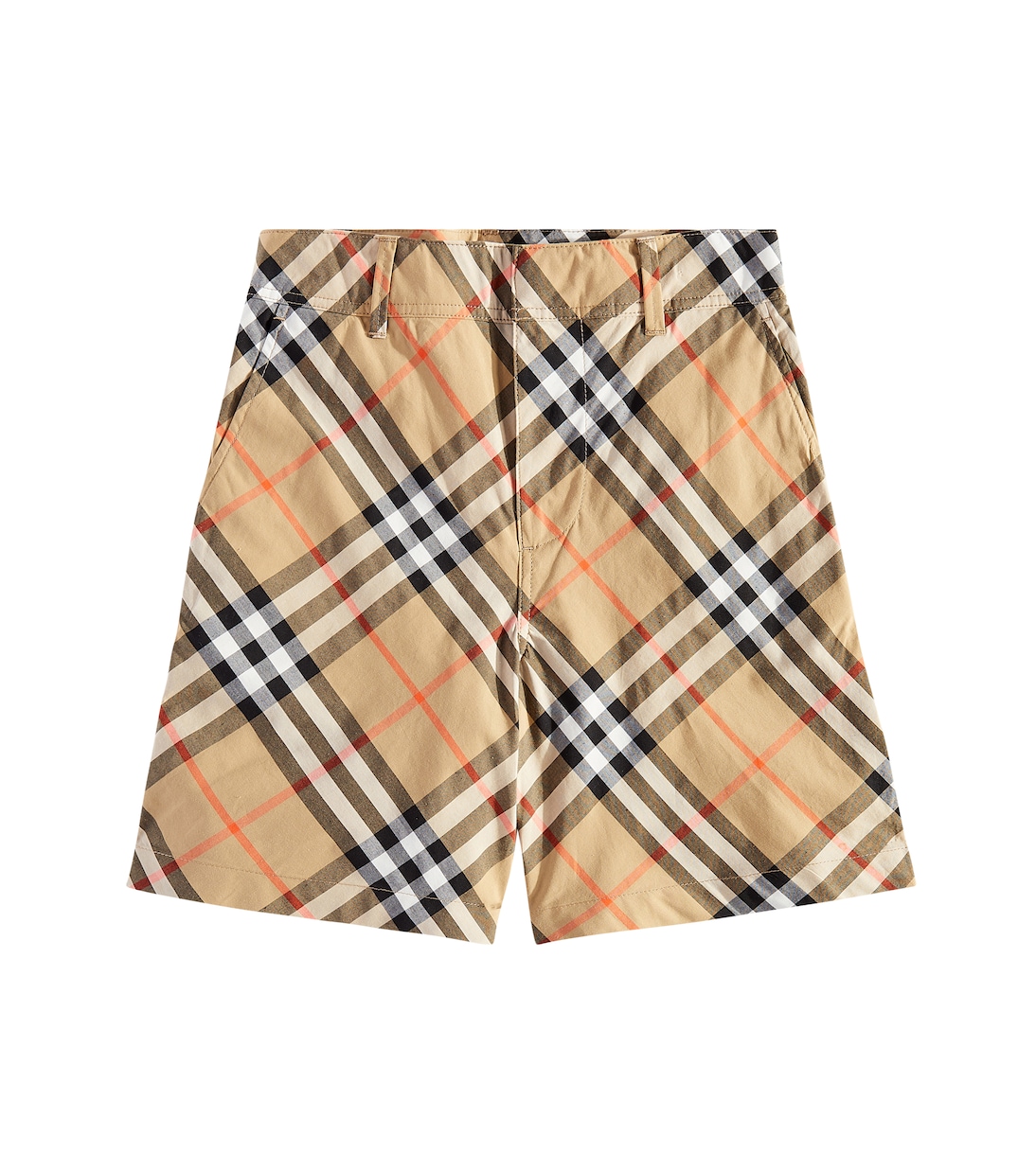 Шорты из хлопка Burberry Check Burberry Kids, Sand Ip Check 
Шорты из хлопка Burberry Check Burberry Kids, Sand Ip Check