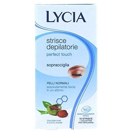 Восковые полоски для бровей Lycia Perfect Touch, 16 полосок и 2 салфетки
Восковые полоски для бровей Lycia Perfect Touch, 16 полосок и 2 салфетки