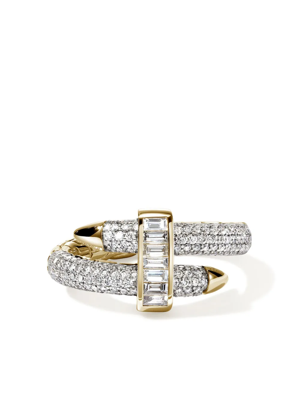 Кольцо Spear из желтого золота с бриллиантами John Hardy, золотой 
Кольцо Spear из желтого золота с бриллиантами John Hardy, золотой