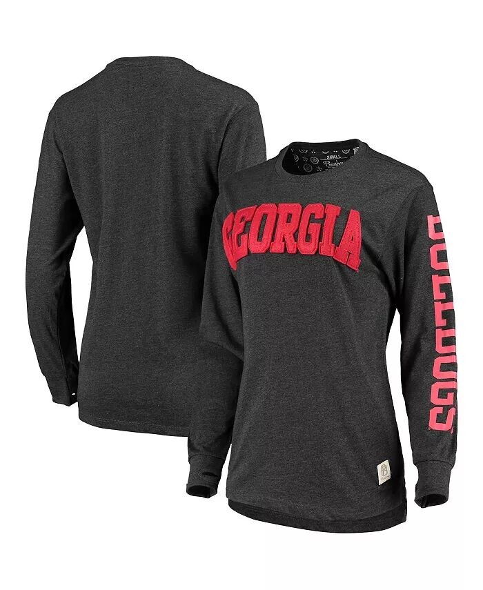 Черная женская футболка с длинным рукавом Georgia Bulldogs Two-Hit Canyon Pressbox
Черная женская футболка с длинным рукавом Georgia Bulldogs Two-Hit Canyon Pressbox