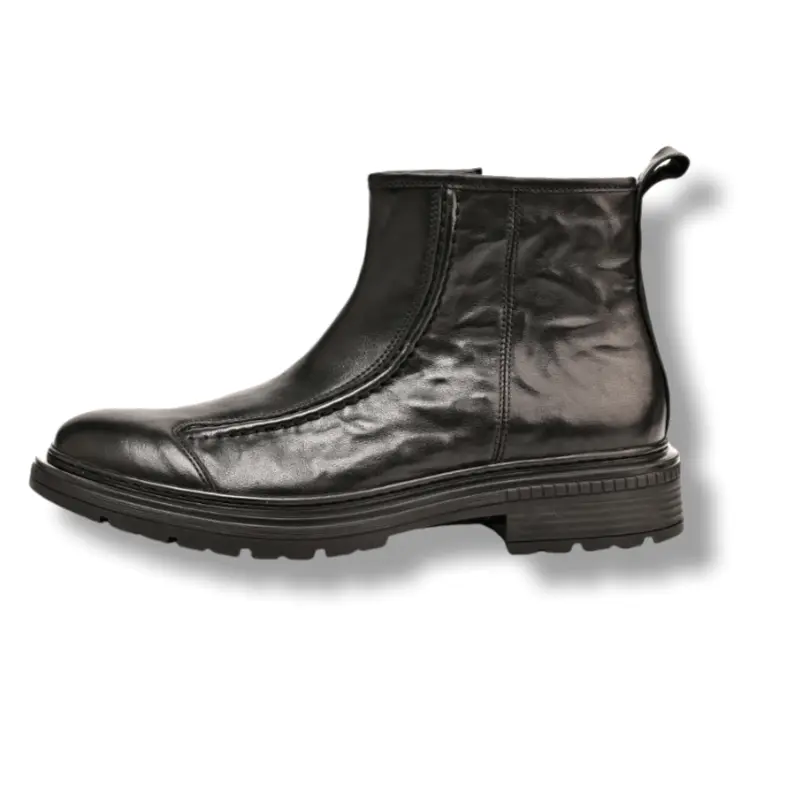 Brounvanm Мужские зимние ботинки с меховой подкладкой черные, цвет Black Fleece-Lined
Brounvanm Мужские зимние ботинки с меховой подкладкой черные, цвет Black Fleece-Lined