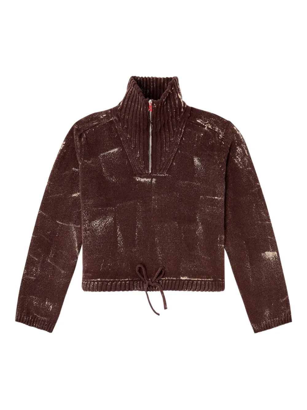 Свитер на молнии до половины M-Marcellette Diesel, коричневый
Свитер на молнии до половины M-Marcellette Diesel, коричневый