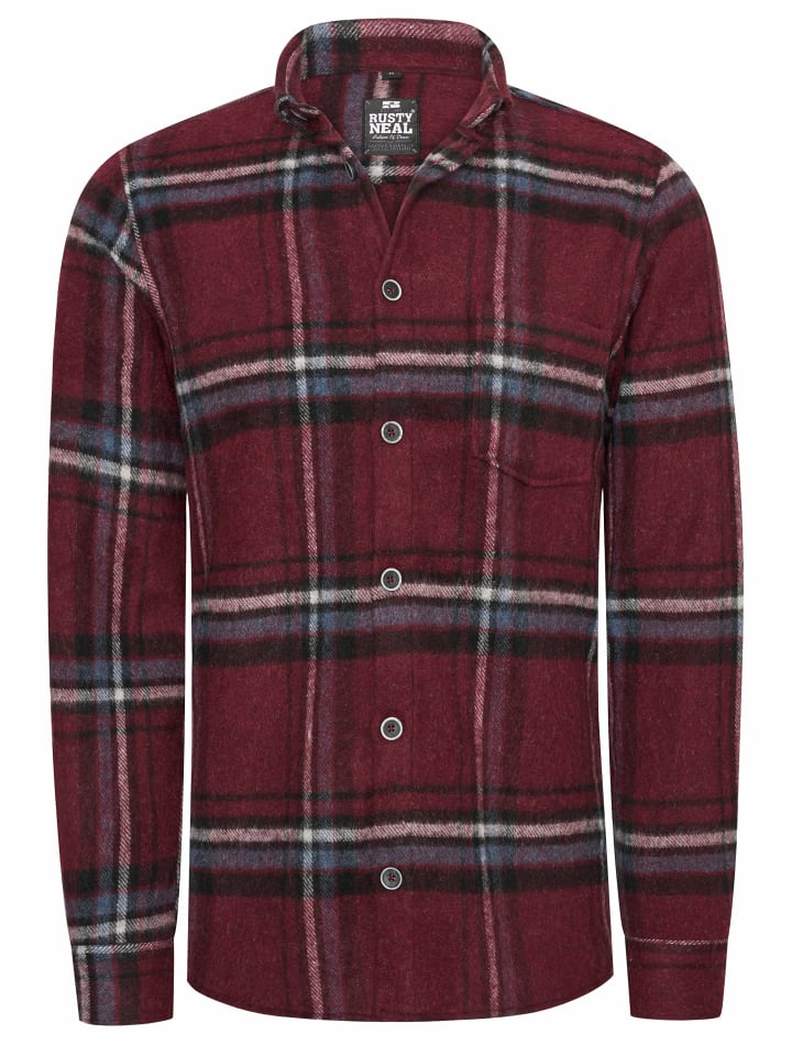 Рубашка дровосека фланелевая бордового/черного цвета Rusty Neal
Рубашка дровосека фланелевая бордового/черного цвета Rusty Neal