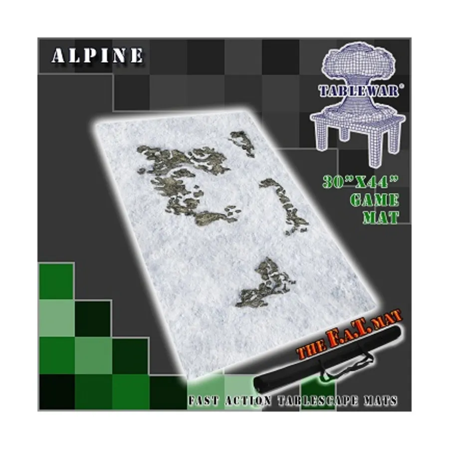 30 x 44 дюйма — Альпийский, F.A.T. Mats - 30 x 44 Inches (Tablewar)
30 x 44 дюйма — Альпийский, F.A.T. Mats - 30 x 44 Inches (Tablewar)