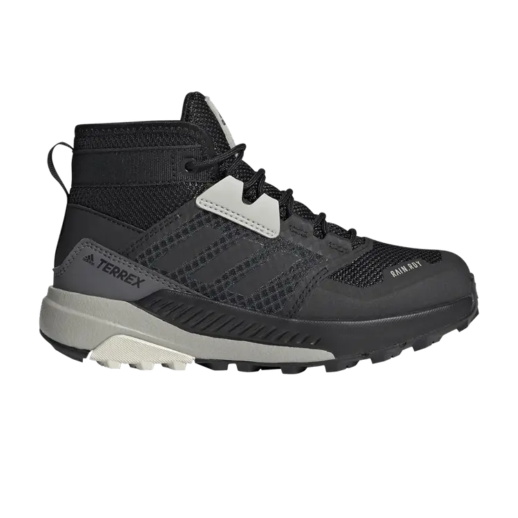 Кроссовки Terrex Trailmaker Mid Rain.RDY J 'Black Aluminium', черный
Кроссовки Terrex Trailmaker Mid Rain.RDY J 'Black Aluminium', черный