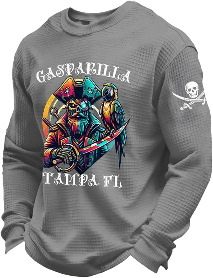 Мужская футболка с принтом Tampa Gasparilla Pirate Festival
Мужская футболка с принтом Tampa Gasparilla Pirate Festival