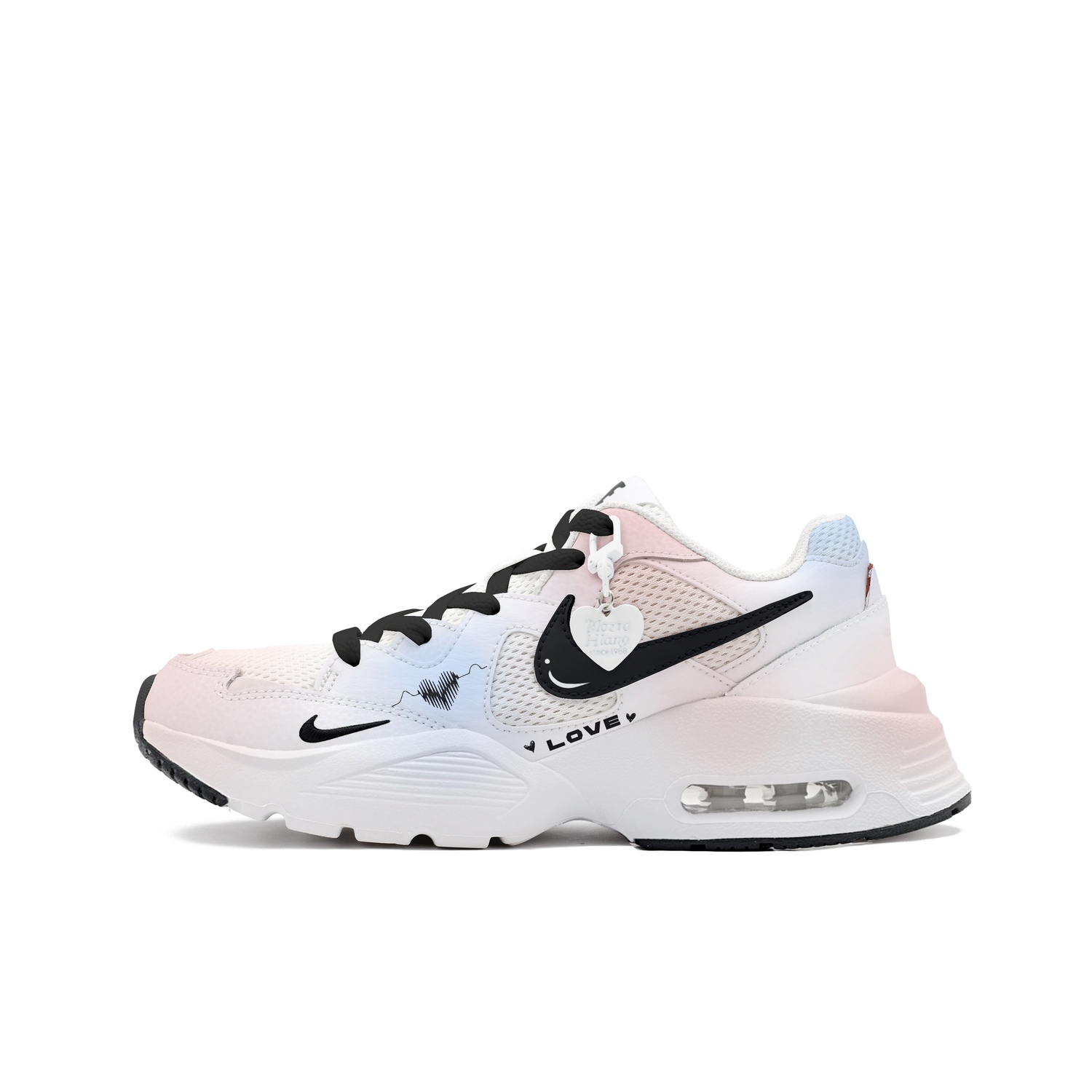 Nike Кроссовки для бега Air Max Fusion с амортизацией и противоскользящей подошвой, низкие, женские, розовые и голубые
Nike Кроссовки для бега Air Max Fusion с амортизацией и противоскользящей подошвой, низкие, женские, розовые и голубые