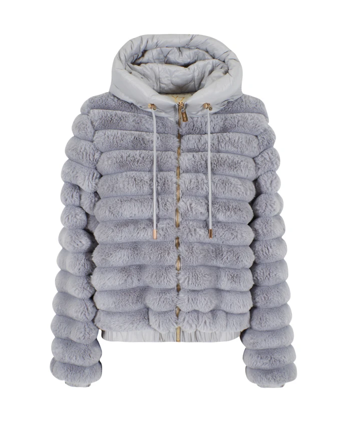 Меховая куртка Yes Zee, серый
Меховая куртка Yes Zee, серый