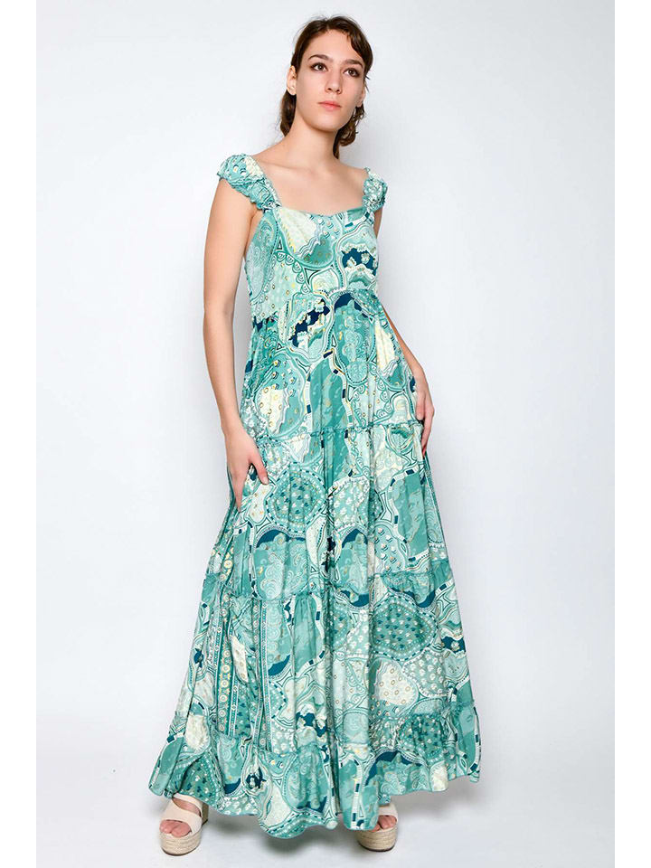 Длинное платье H.H.G., бирюзовый
Длинное платье H.H.G., бирюзовый