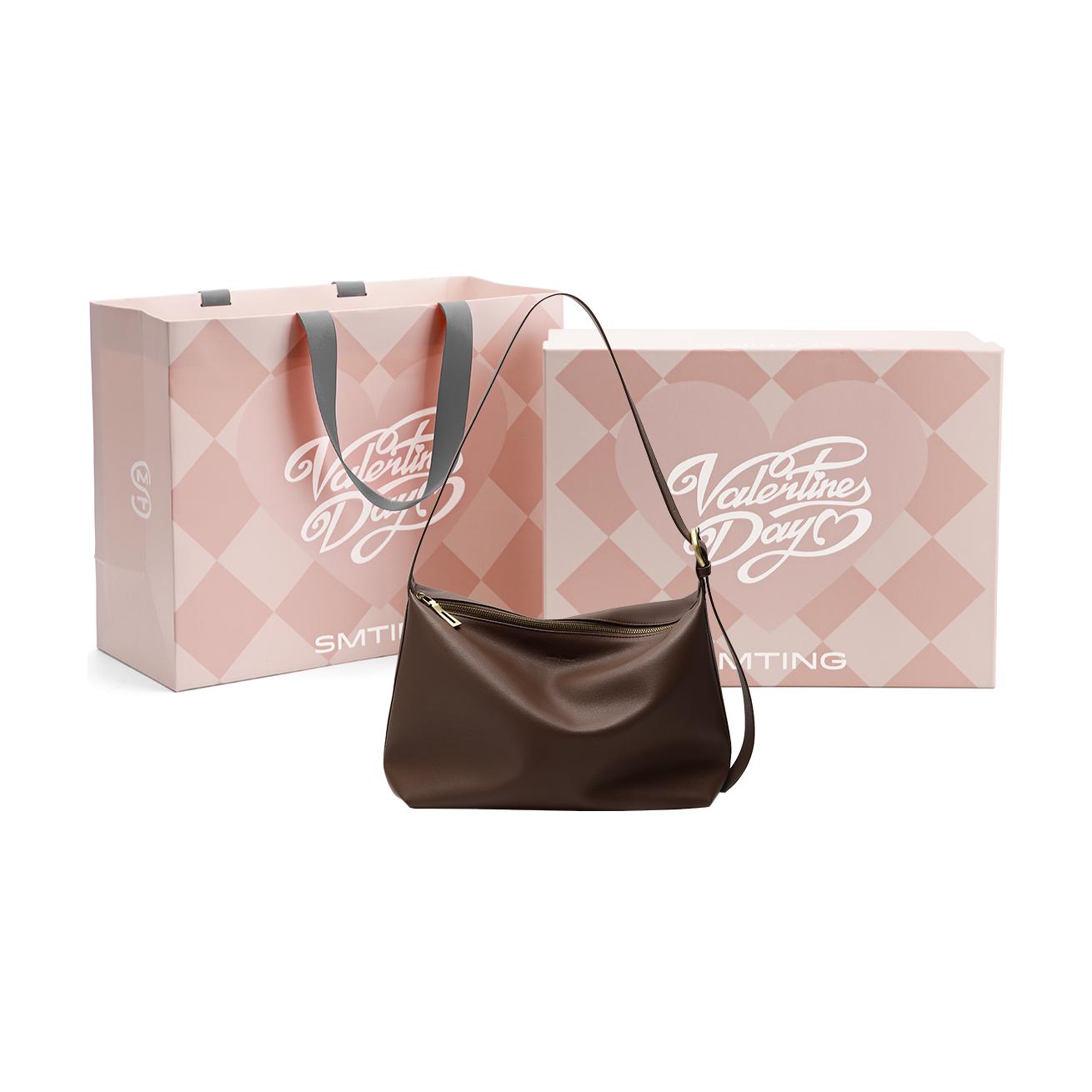 Сумка-шоппер из коровьей кожи, женская сумка через плечо Simedin кофе/темно-черная
Сумка-шоппер из коровьей кожи, женская сумка через плечо Simedin кофе/темно-черная