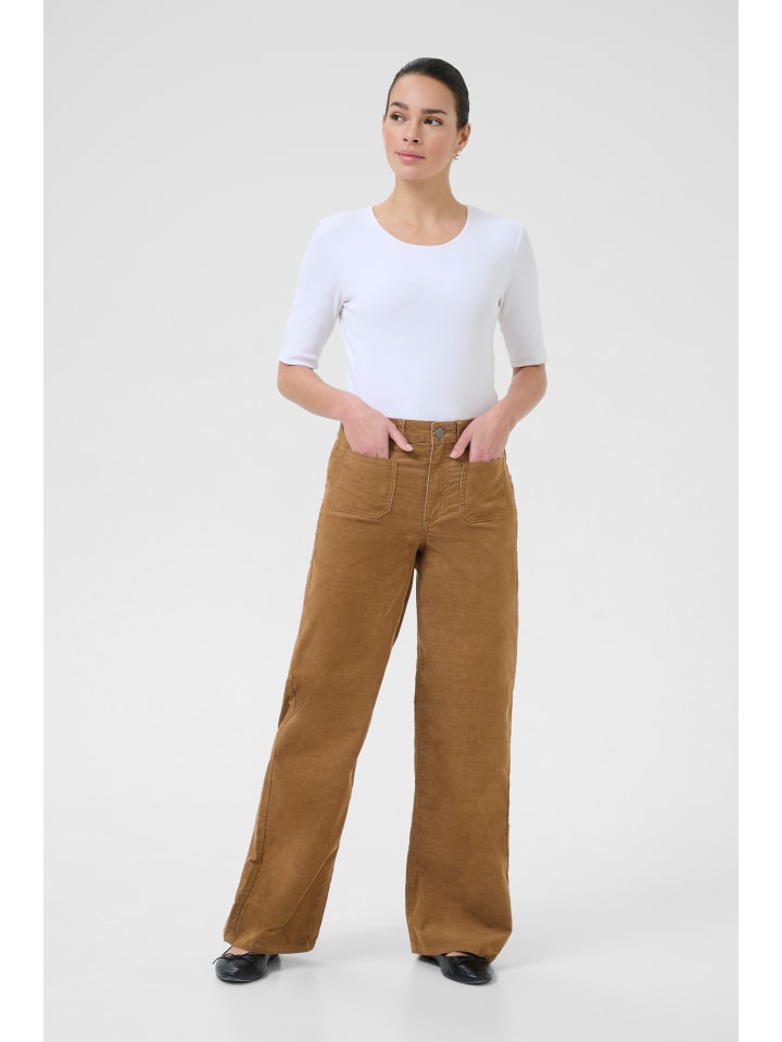 Kaffe Повседневные брюки KAmolly, стандартный крой, цвет «Жареный кокос»
Kaffe Повседневные брюки KAmolly, стандартный крой, цвет «Жареный кокос»