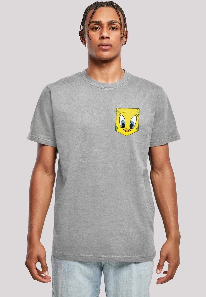 Футболка F4NT4STIC "Looney Tunes Tweety Pie Faux Pocket", принт, серый
Футболка F4NT4STIC "Looney Tunes Tweety Pie Faux Pocket", принт, серый