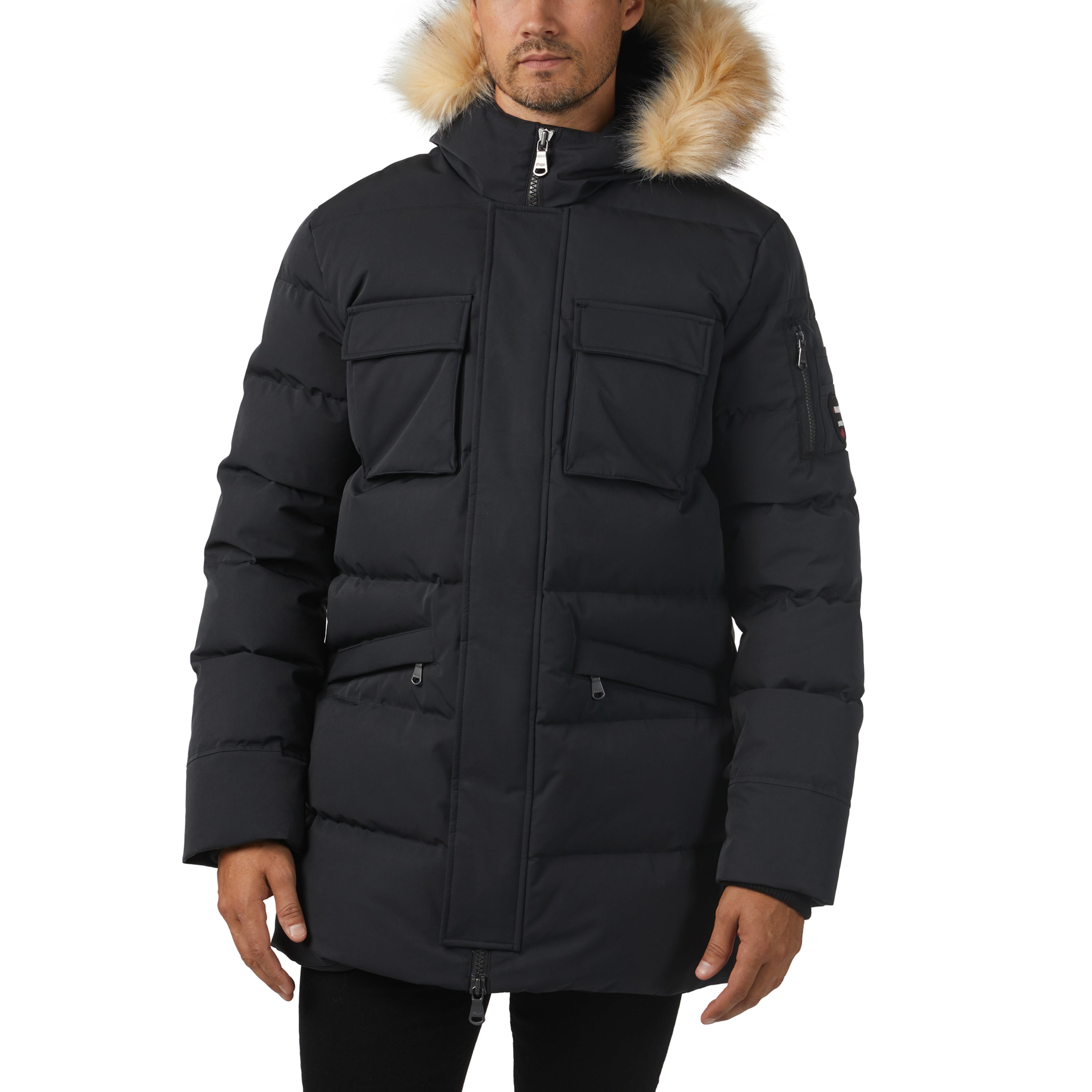 Pajar Мужская стеганая парка Hamilton Channel с фиксированным капюшоном, цвет black/crystal, Черный, Pajar Мужская стеганая парка Hamilton Channel с фиксированным капюшоном, цвет black/crystal
Pajar Мужская стеганая парка Hamilton Channel с фиксированным капюшоном, цвет black/crystal, Черный, Pajar Мужская стеганая парка Hamilton Channel с фиксированным капюшоном, цвет black/crystal