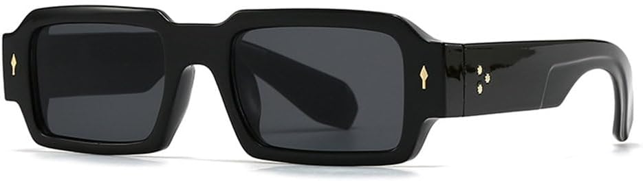 Панк-классические солнцезащитные очки с заклепками для женщин и мужчин, модные винтажные солнцезащитные очки, популярные модели, защита от ультрафиолета UV400 TYUVIVO, Black Black
Панк-классические солнцезащитные очки с заклепками для женщин и мужчин, модные винтажные солнцезащитные очки, популярные модели, защита от ультрафиолета UV400 TYUVIVO, Black Black