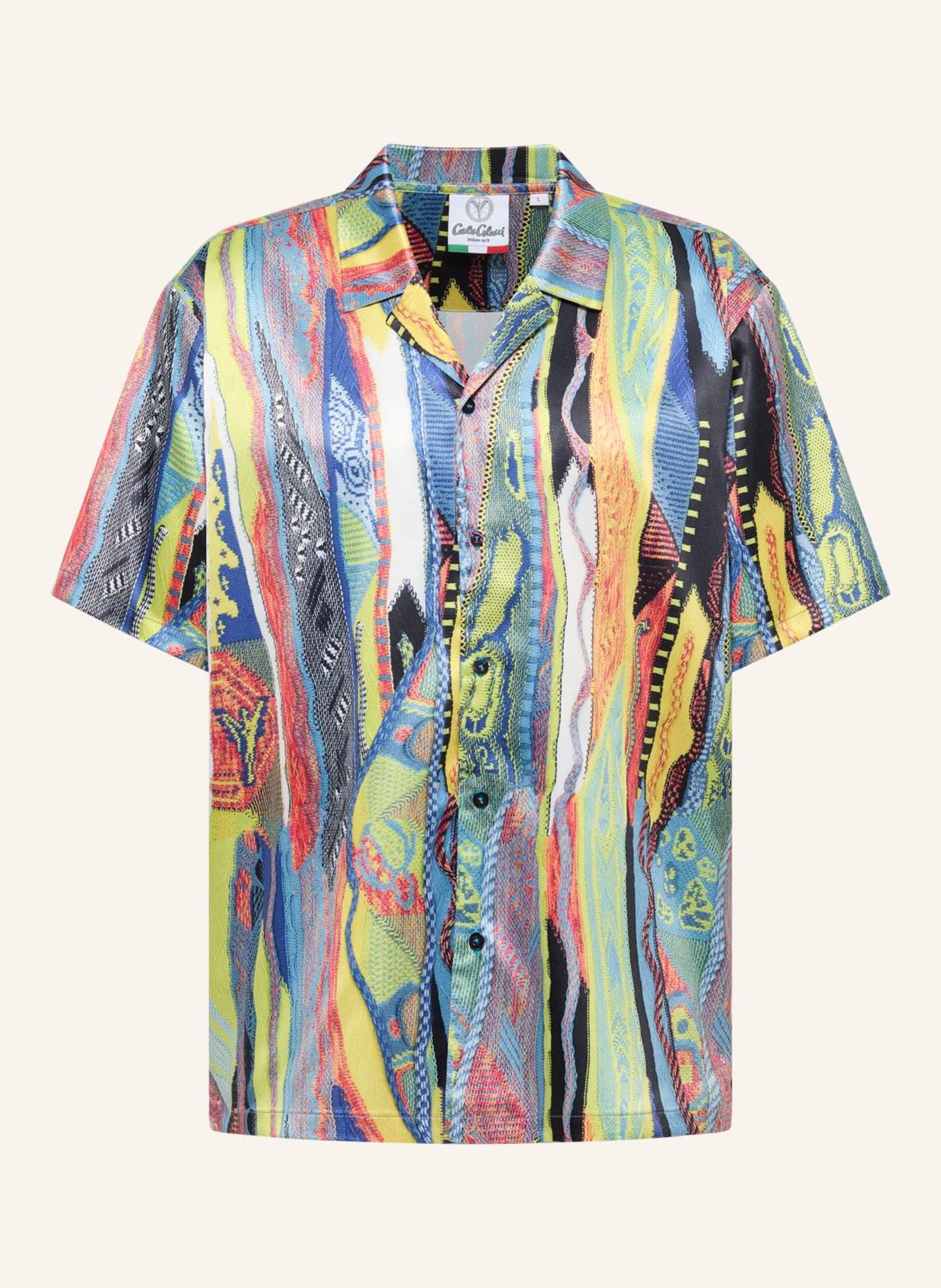 Рубашка с трикотажным принтом egetmann Carlo Colucci, мультиколор
Рубашка с трикотажным принтом egetmann Carlo Colucci, мультиколор