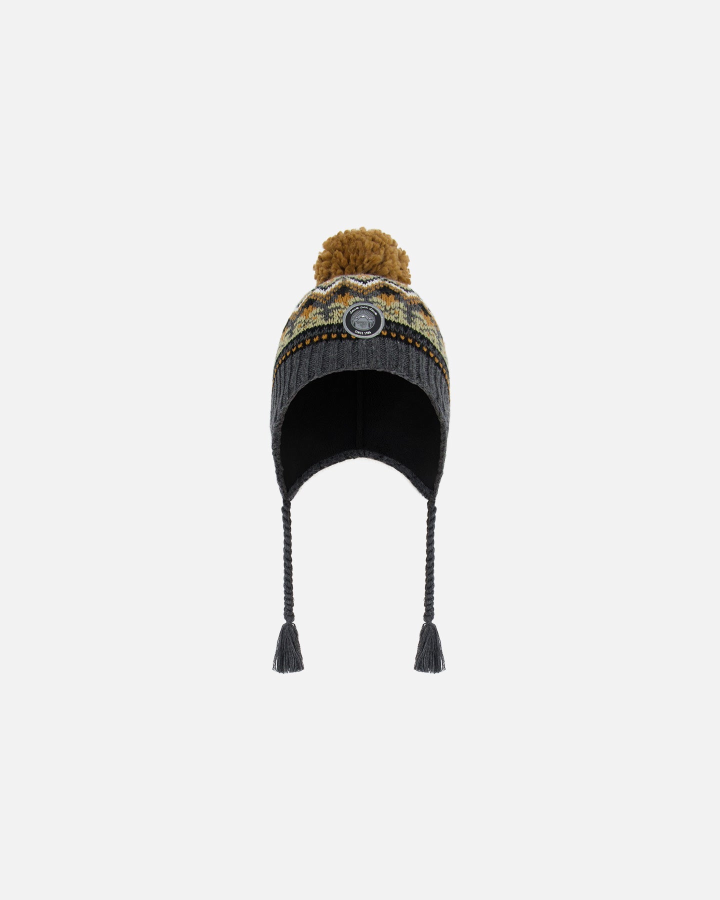 Перуанская вязаная шапка серо-коричневая жаккардовая Deux par Deux
Перуанская вязаная шапка серо-коричневая жаккардовая Deux par Deux