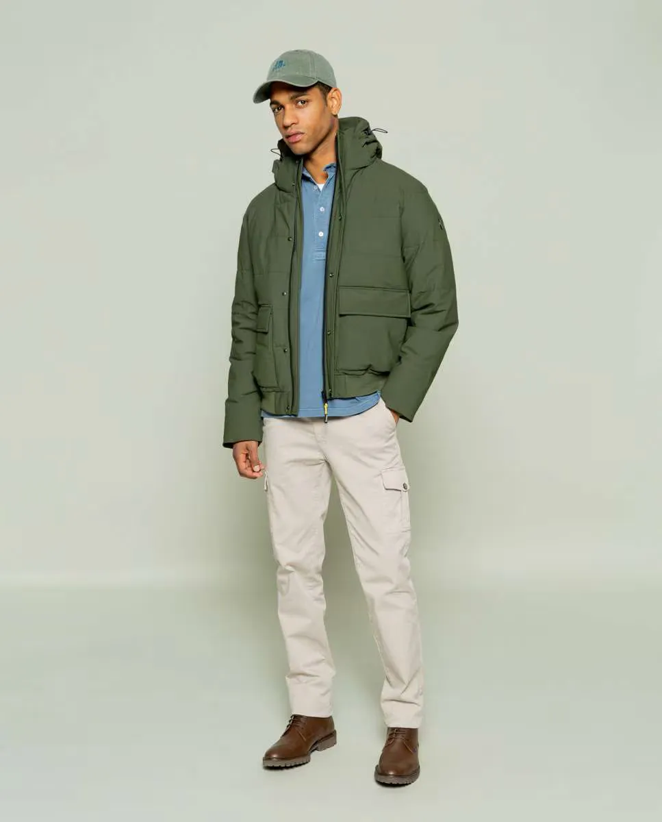 Мужская парка на пуговицах и молнии в зеленом цвете Scotta 1985, зеленый
Мужская парка на пуговицах и молнии в зеленом цвете Scotta 1985, зеленый