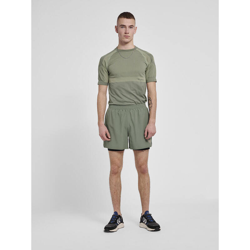 Спортивная футболка Hummel, цвет dunkelzinn/melezegrün
Спортивная футболка Hummel, цвет dunkelzinn/melezegrün