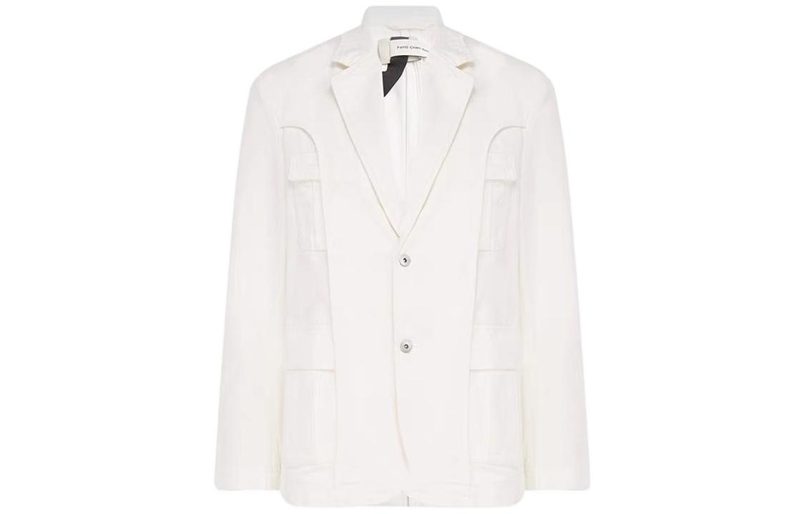 Feng Chen Wang Мужской белый деловой костюм, White
Feng Chen Wang Мужской белый деловой костюм, White