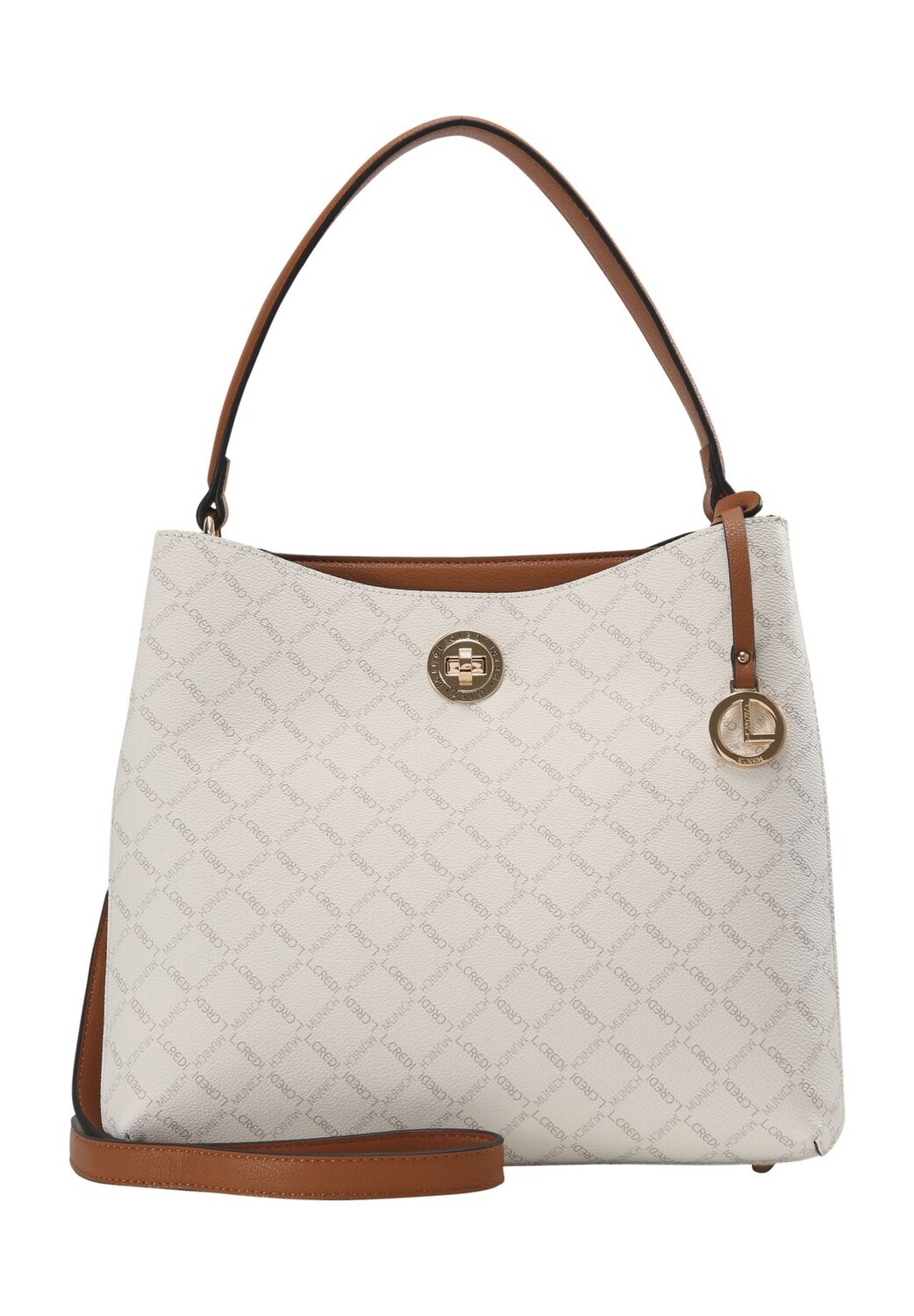 Сумка через плечо, кулон, логотип, для женщин L.CREDI, белый
Сумка через плечо, кулон, логотип, для женщин L.CREDI, белый