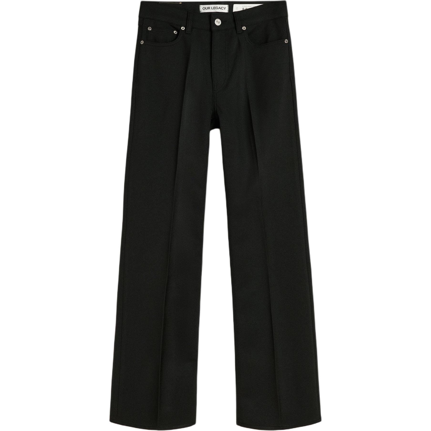 Брюки на пуговицах OUR LEGACY, черный
Брюки на пуговицах OUR LEGACY, черный