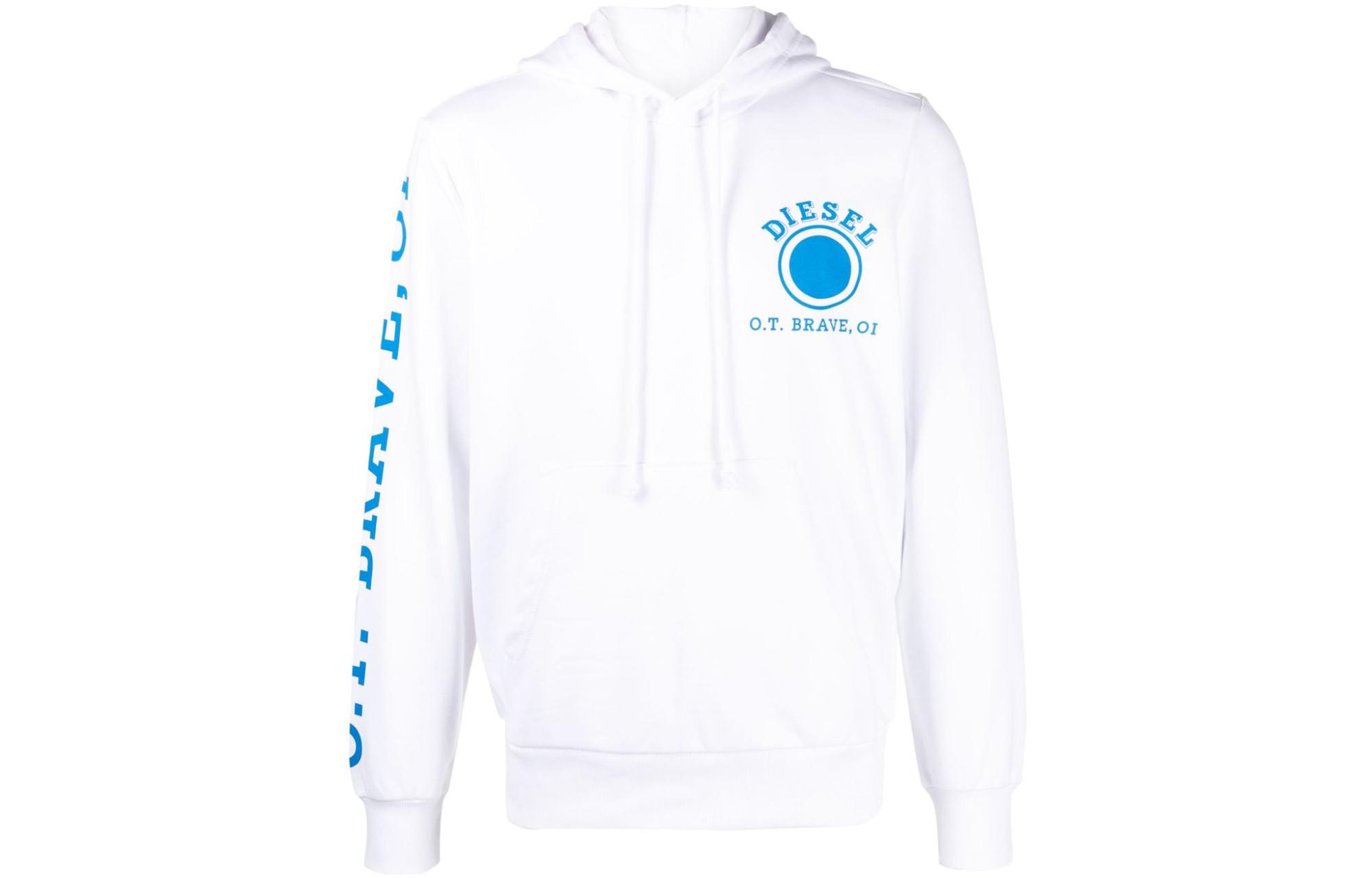 DIESEL Белая толстовка для мужчин
DIESEL Белая толстовка для мужчин