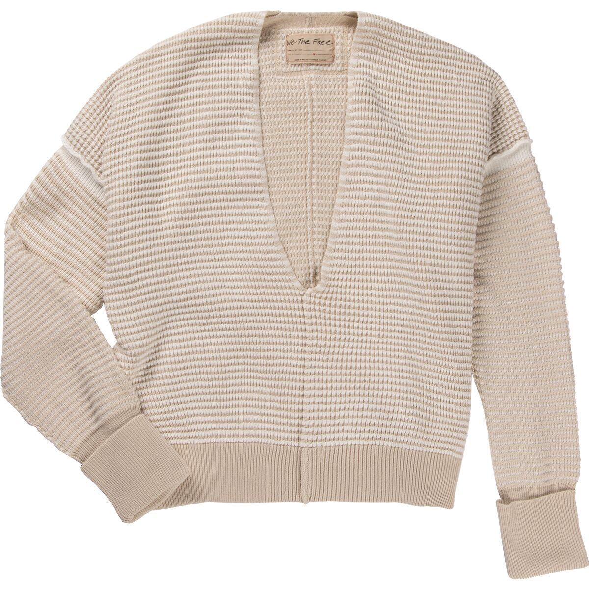 Свитер оверсайз We The Free Into You Free People, цвет oatmilk
Свитер оверсайз We The Free Into You Free People, цвет oatmilk