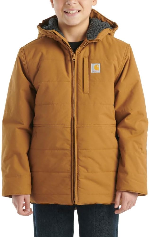 Carhartt Kid's CP8582 Montana утепленная куртка с капюшоном - для мальчиков, Carhartt Brown
Carhartt Kid's CP8582 Montana утепленная куртка с капюшоном - для мальчиков, Carhartt Brown