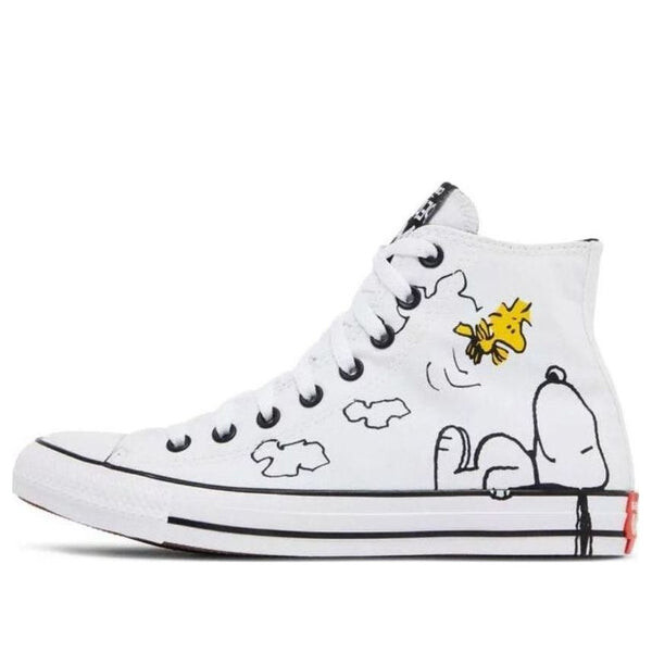 Кроссовки peanuts x chuck taylor all star high 'snoopy and woodstock' Converse, белый
Кроссовки peanuts x chuck taylor all star high 'snoopy and woodstock' Converse, белый