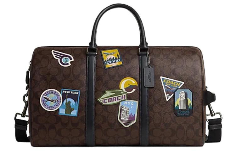 Мужская дорожная сумка COACH Venturer, Темно коричневый
Мужская дорожная сумка COACH Venturer, Темно коричневый