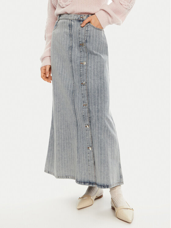 Джинсовая юбка стандартного кроя Munthe, синий
Джинсовая юбка стандартного кроя Munthe, синий