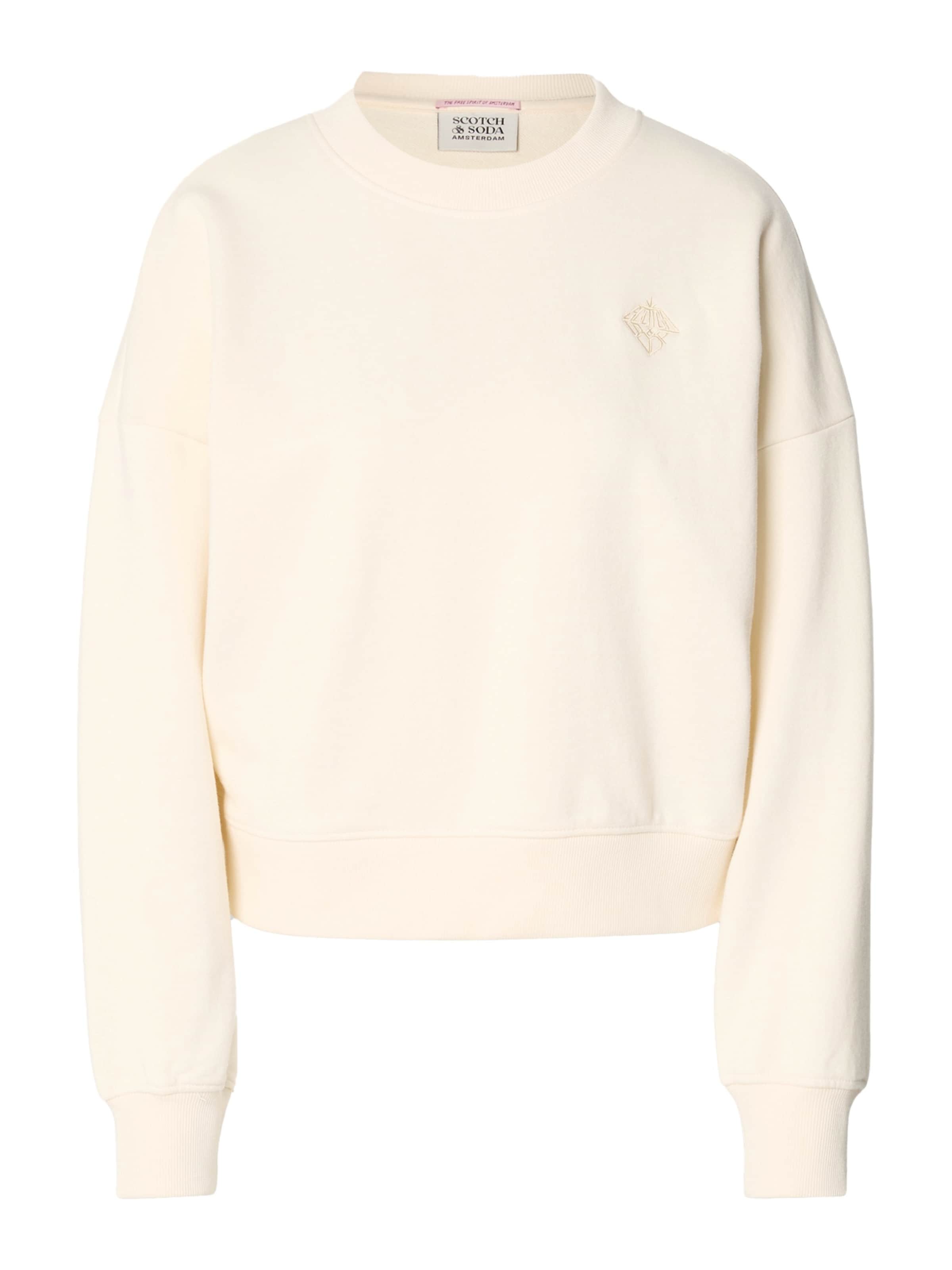 SCOTCH & SODA Свитшот в натуральном белом
SCOTCH & SODA Свитшот в натуральном белом