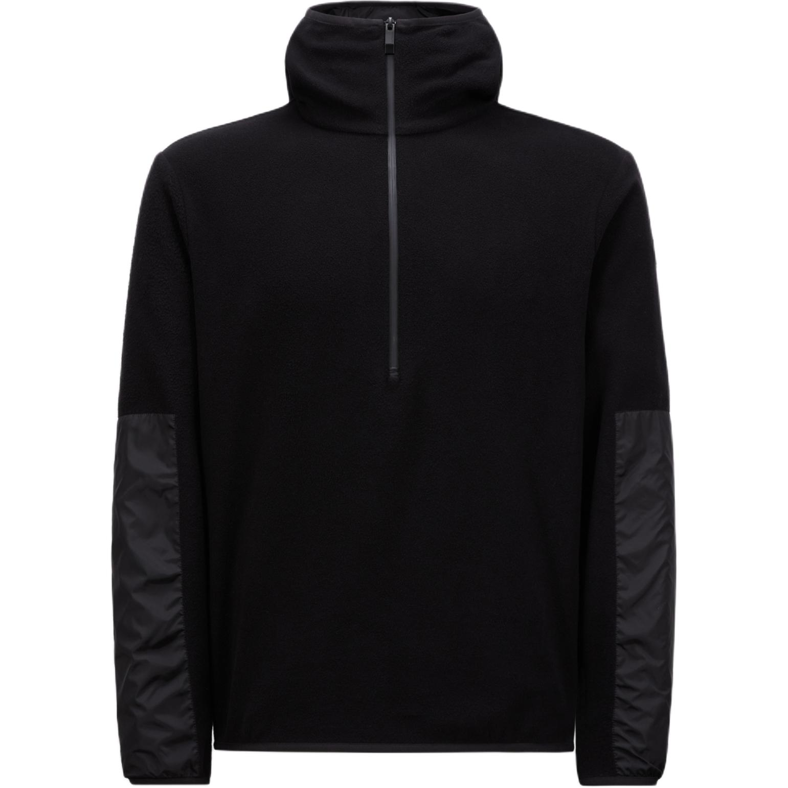 Полузип худи Moncler, черный
Полузип худи Moncler, черный