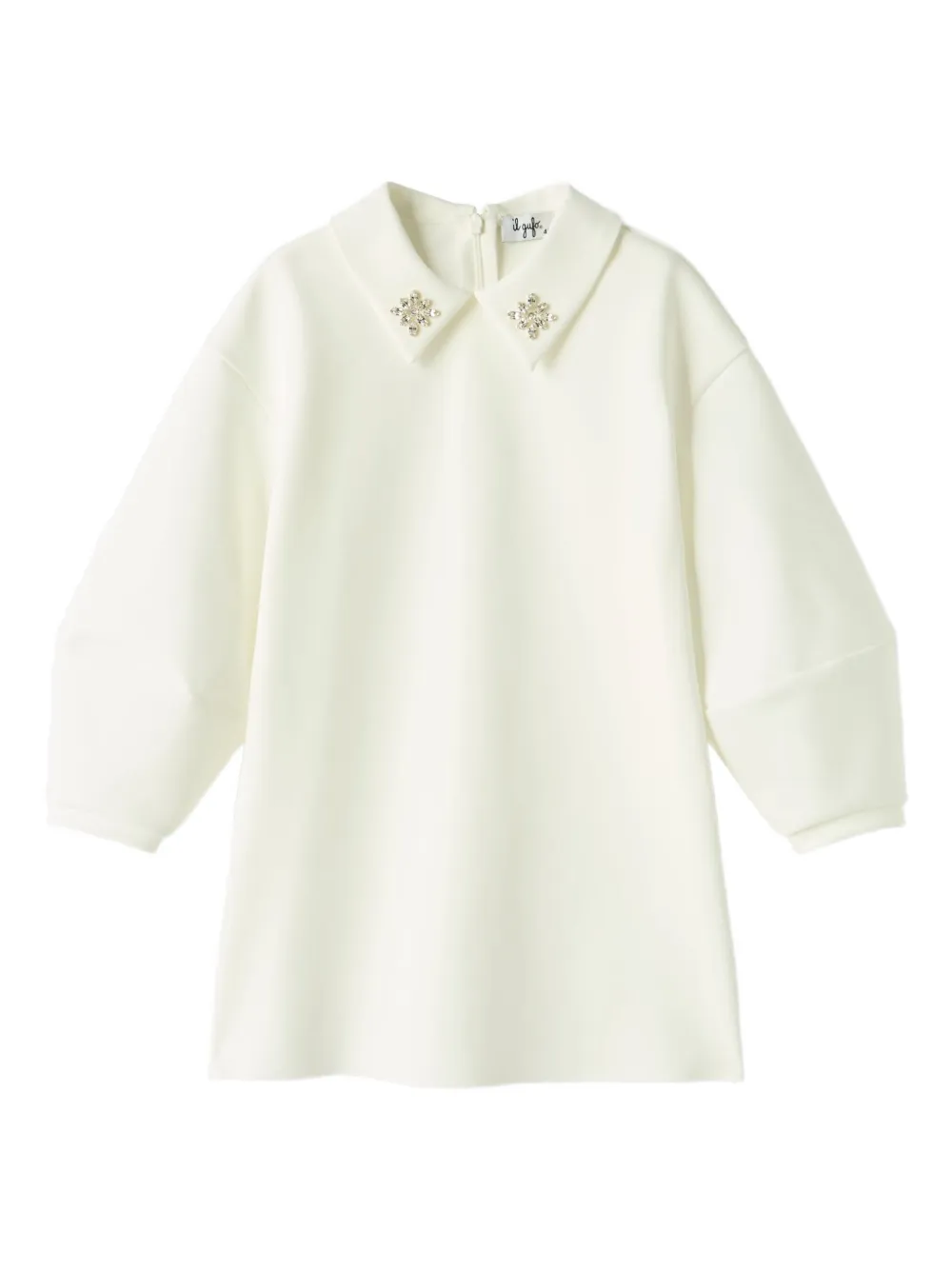 Платье с длинными рукавами Il Gufo, белый
Платье с длинными рукавами Il Gufo, белый